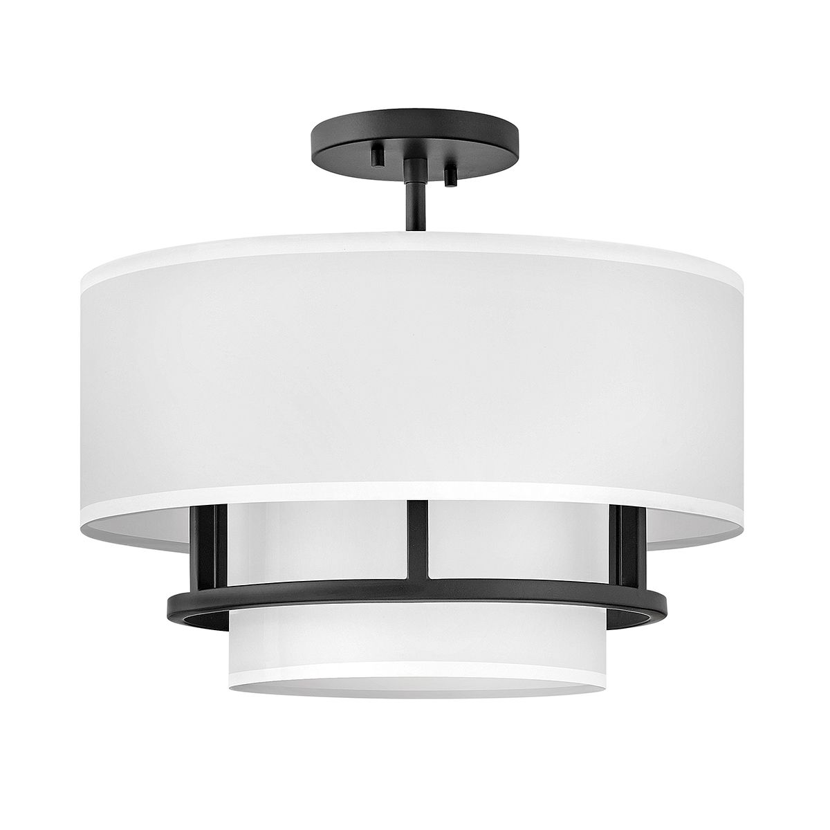 Hinkley Graham 3 Light Duo Mount - Black