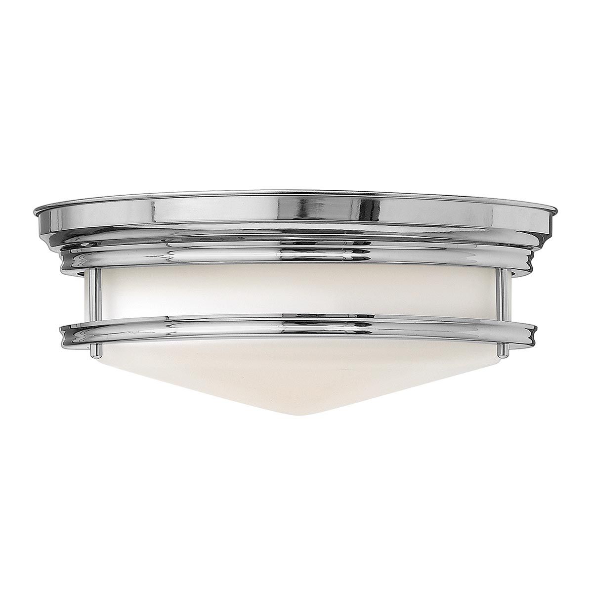 Hinkley Hadley 3 Light Flush Fitting - Chrome