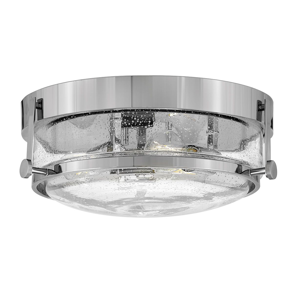 Hinkley Harper Flush - Clear - Polished Chrome