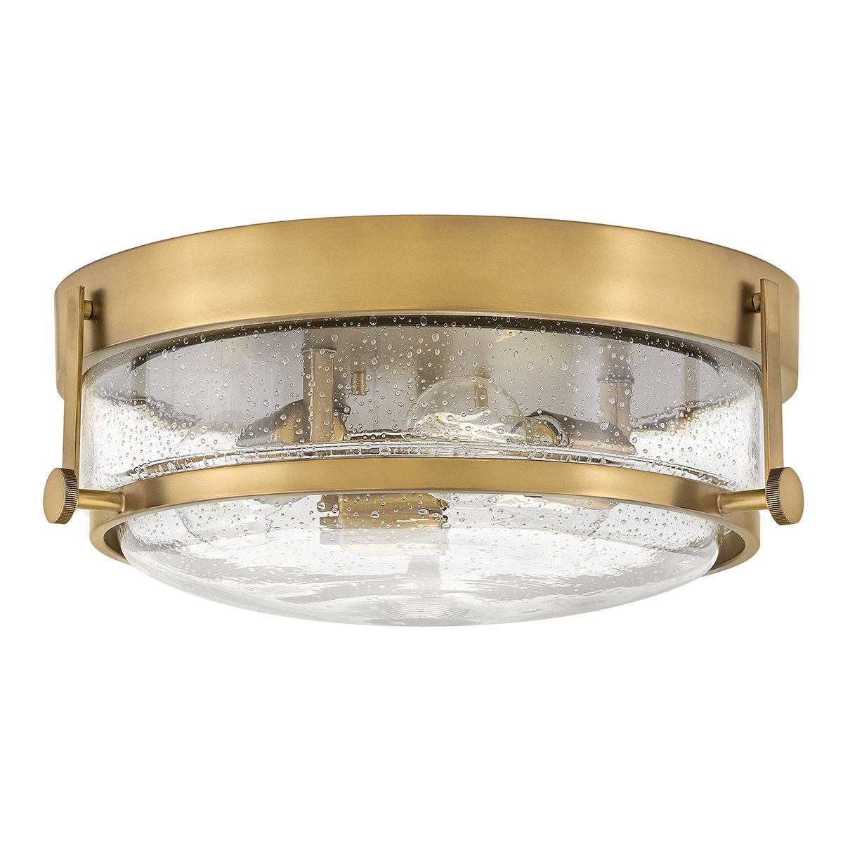 Hinkley Harper Flush - Clear - Heritage Brass
