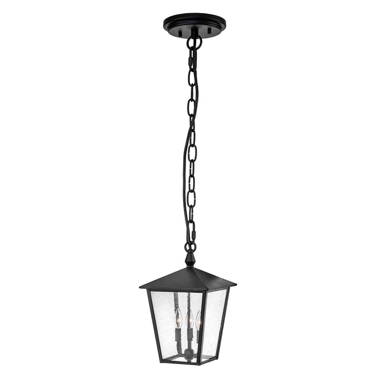 Hinkley Huntersfield 3 Light Large Chain Lantern - Black