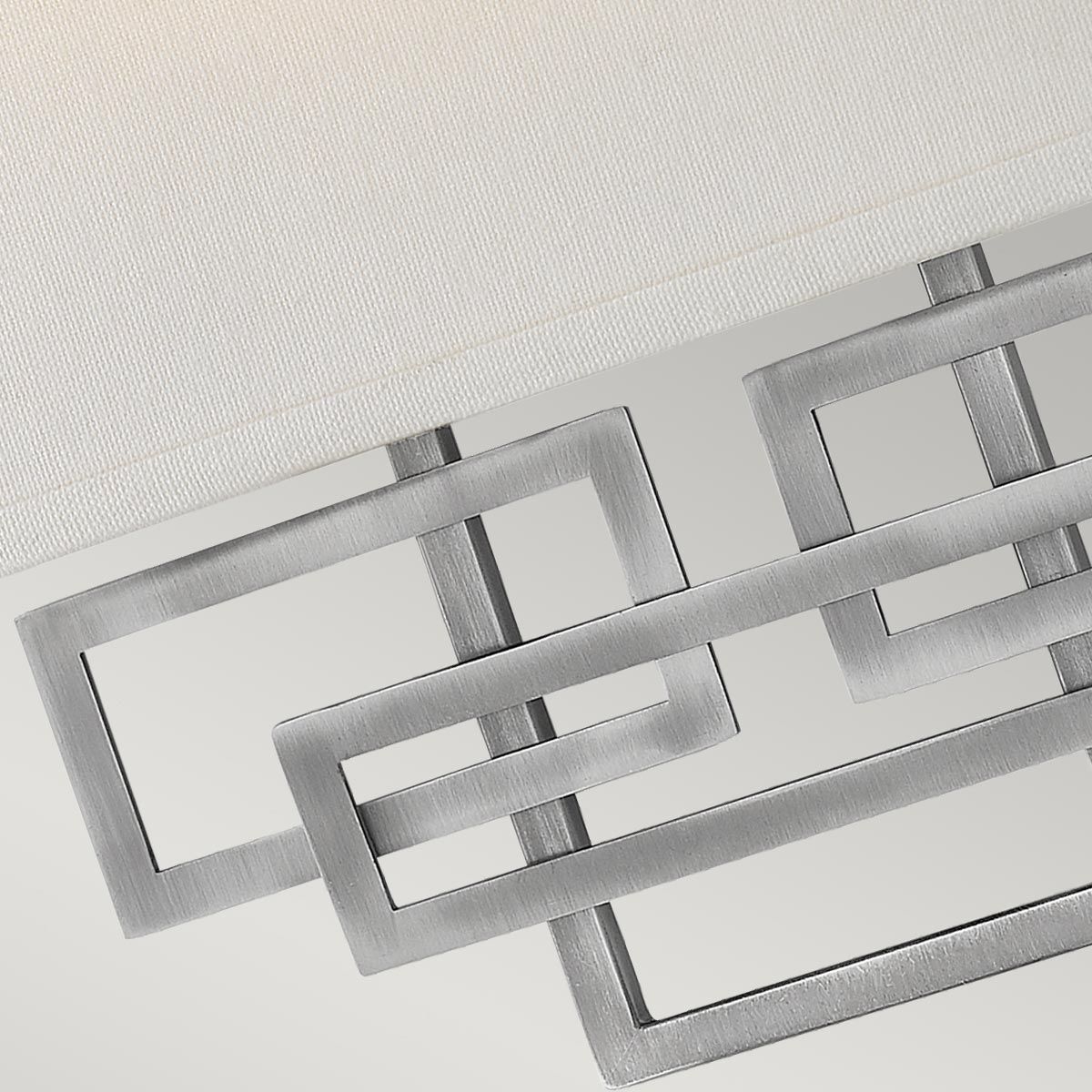 Hinkley Lanza 2 Light Wall Light - Antique Nickel