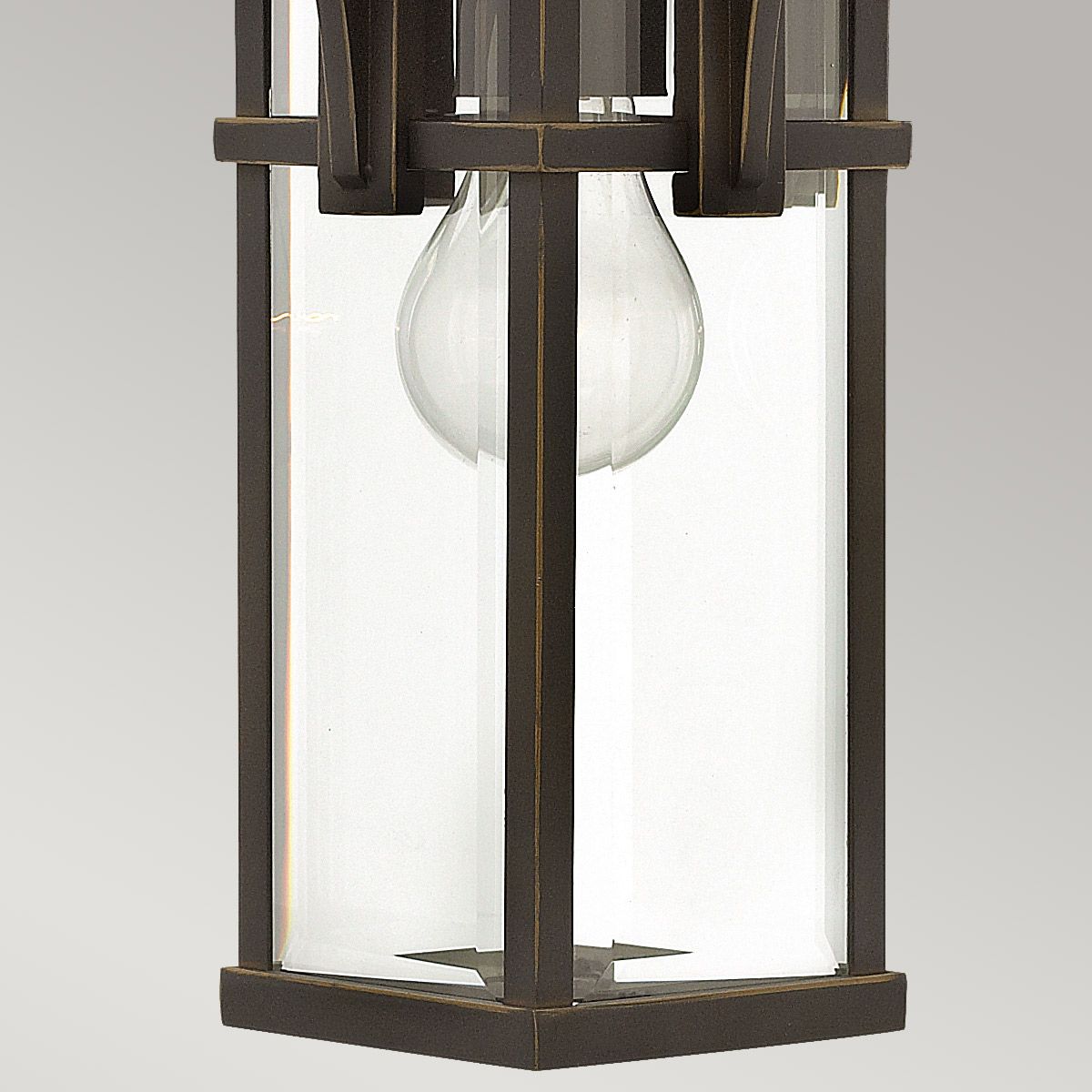 Hinkley Manhattan Single Chain Lantern - Oil Rubbed Bronze