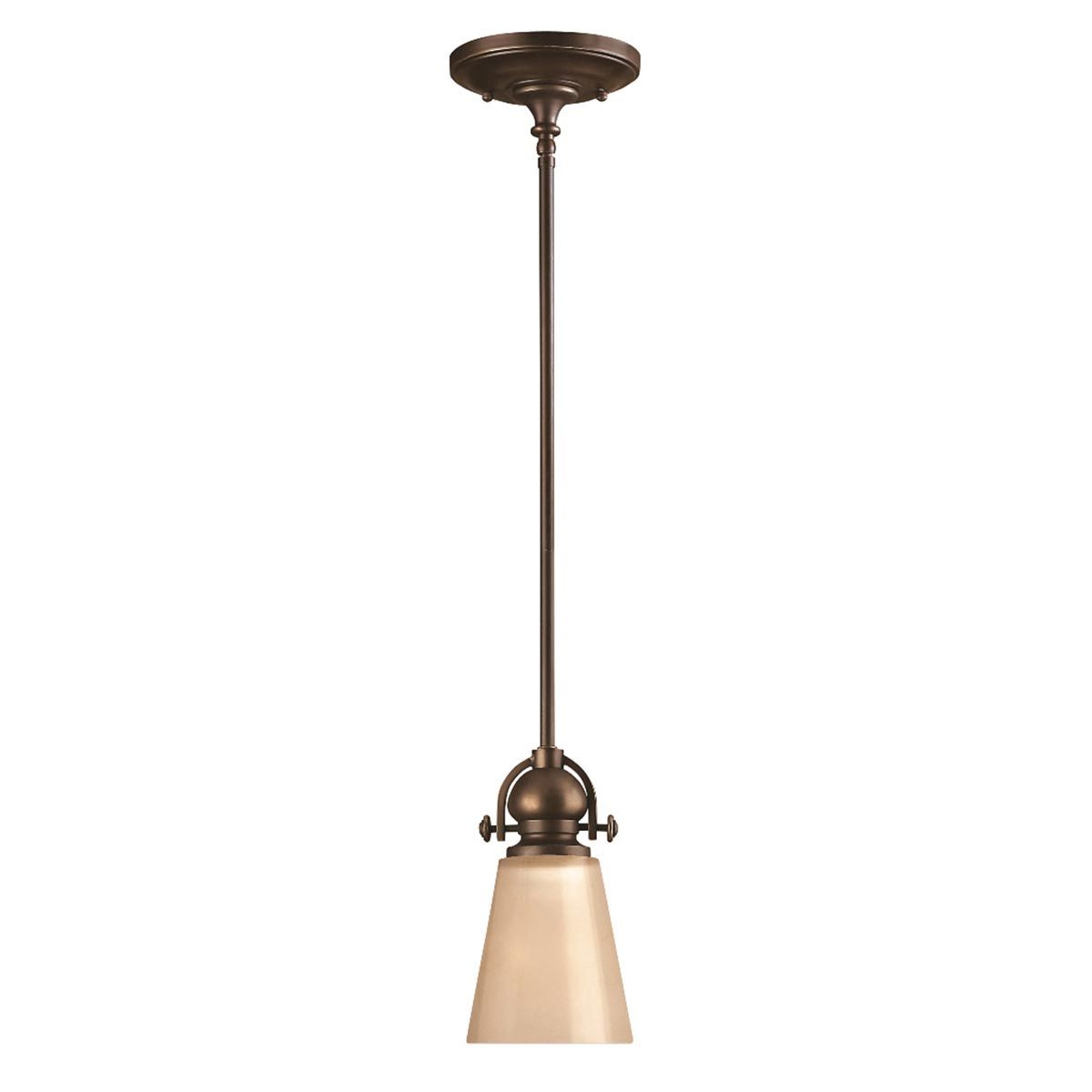 Hinkley Mayflower Single Narrow Mini Pendant - Olde Bronze