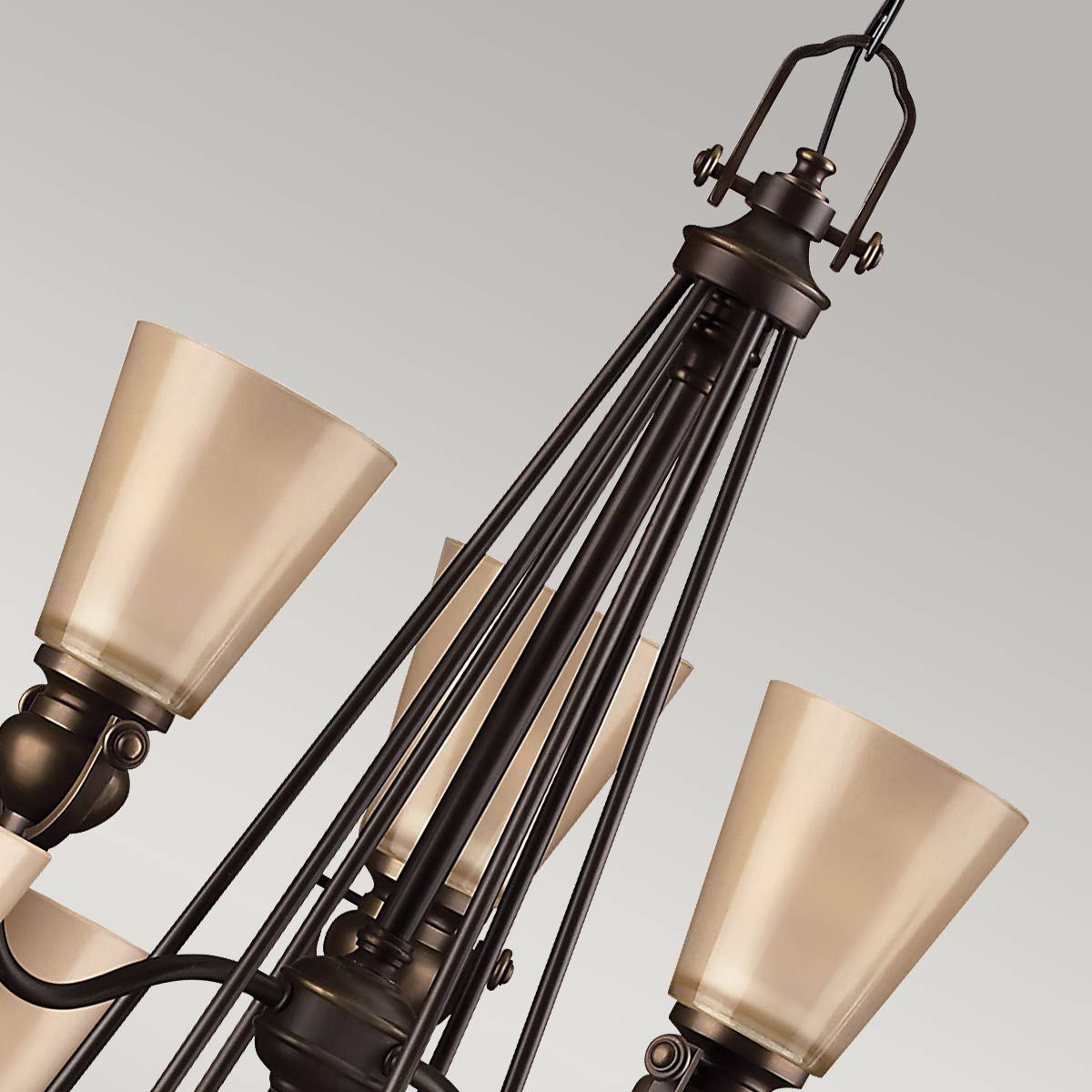 Hinkley Mayflower 9 Light Chandelier - Olde Bronze