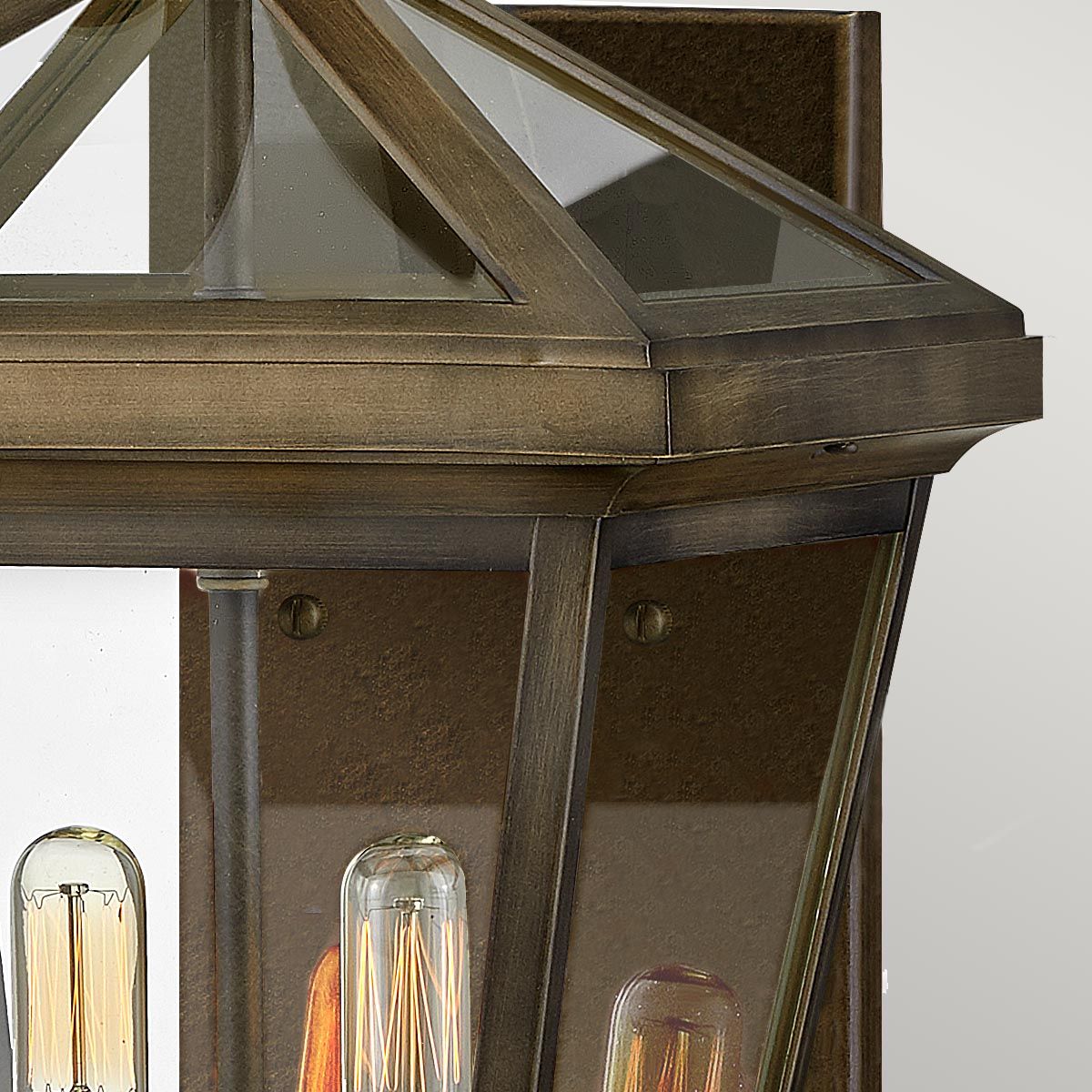 Hinkley Palma 2 Light Medium Wall Lantern - Burnished Bronze