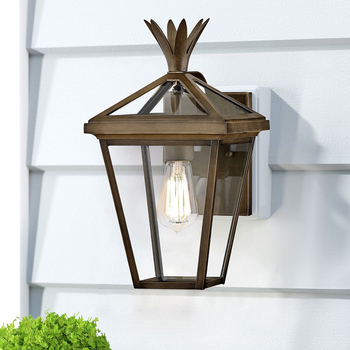 Hinkley Palma 1 Light Small Wall Lantern - Burnished Bronze