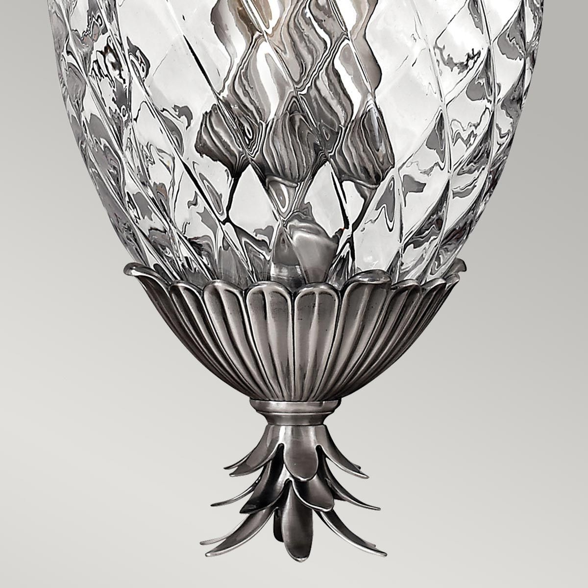 Hinkley Plantation 4 Light Pendant - Polished Antique Nickel