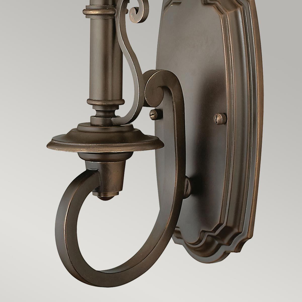 Hinkley Plymouth Single Wall Light - Olde Bronze