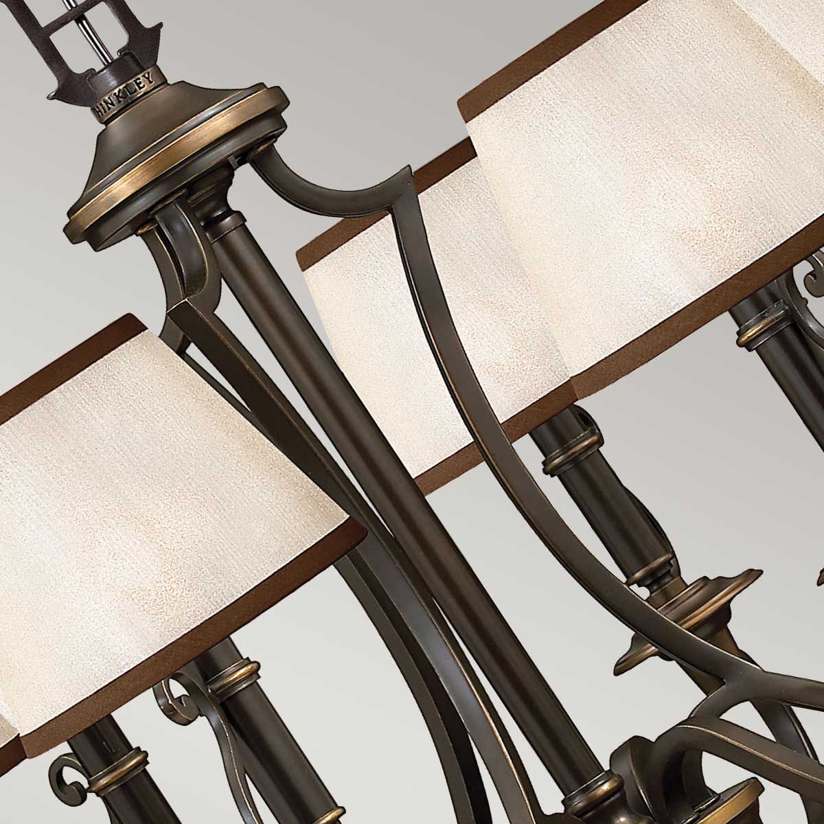 Hinkley Plymouth 6 Light Chandelier - Olde Bronze