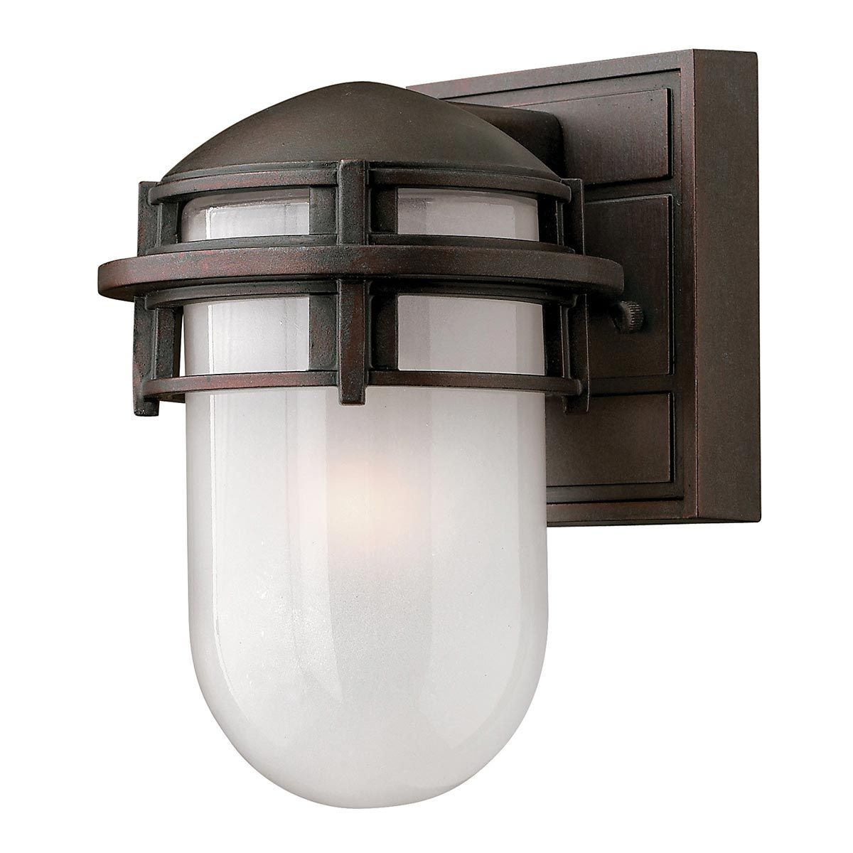 Hinkley Reef Single Mini Wall Lantern - Victorian Bronze
