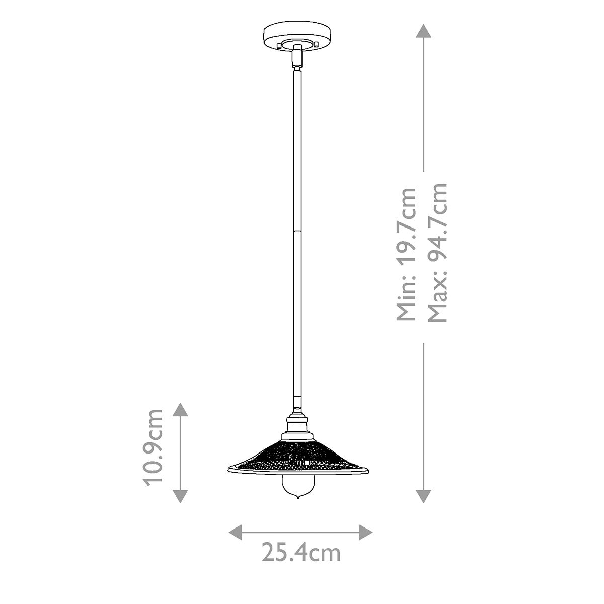 Hinkley Rigby Single Pendant - Buckeye Bronze