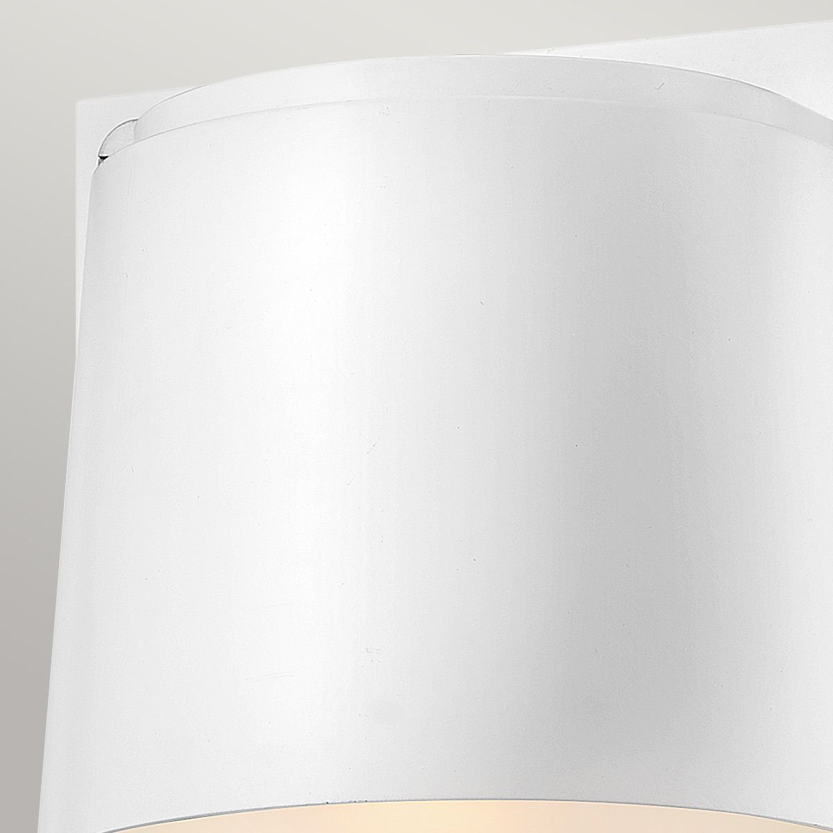 Hinkley Scout 1 Light Small Wall Light - Satin White