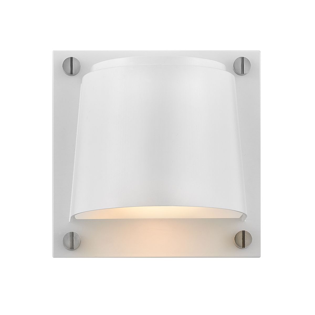 Hinkley Scout 1 Light Small Wall Light - Satin White