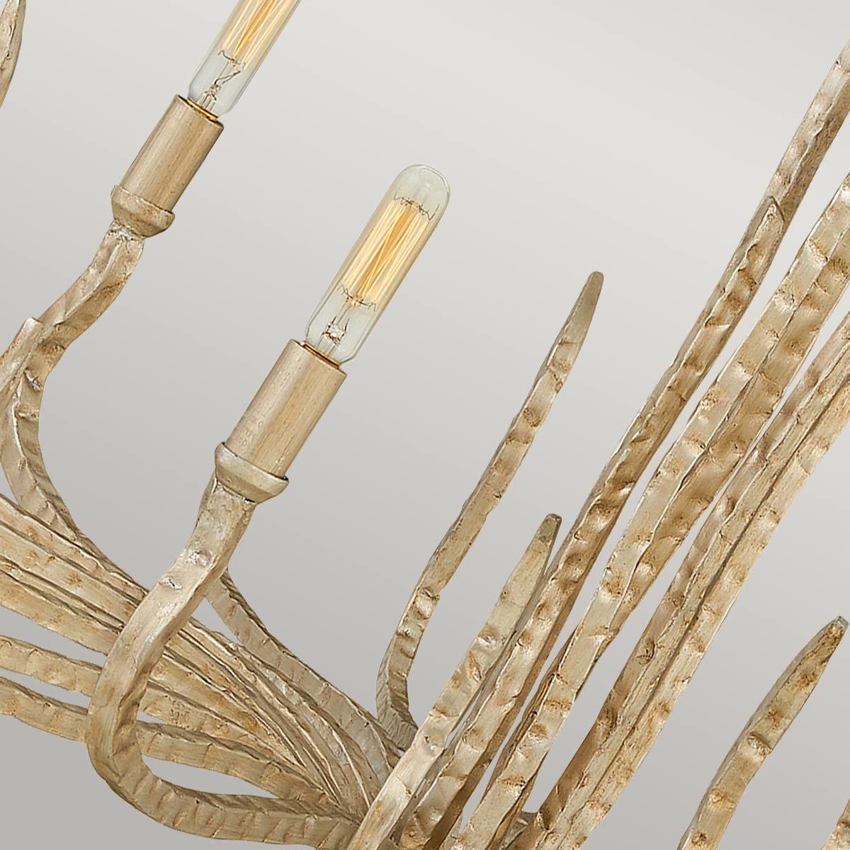 Hinkley Spyre 6 Light Chandelier - Champagne Gold