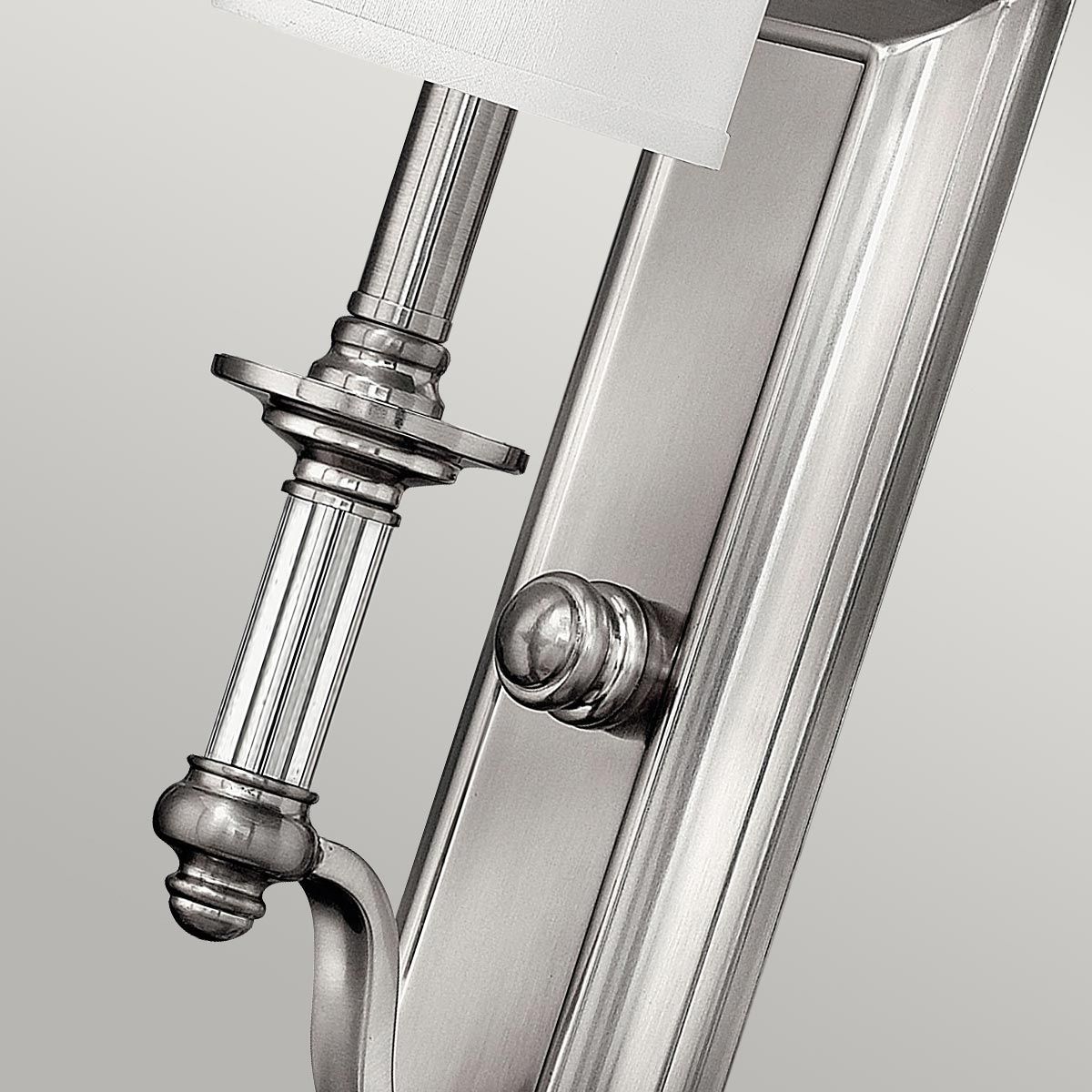 Hinkley Sussex Single Wall Light - Brushed Nickel