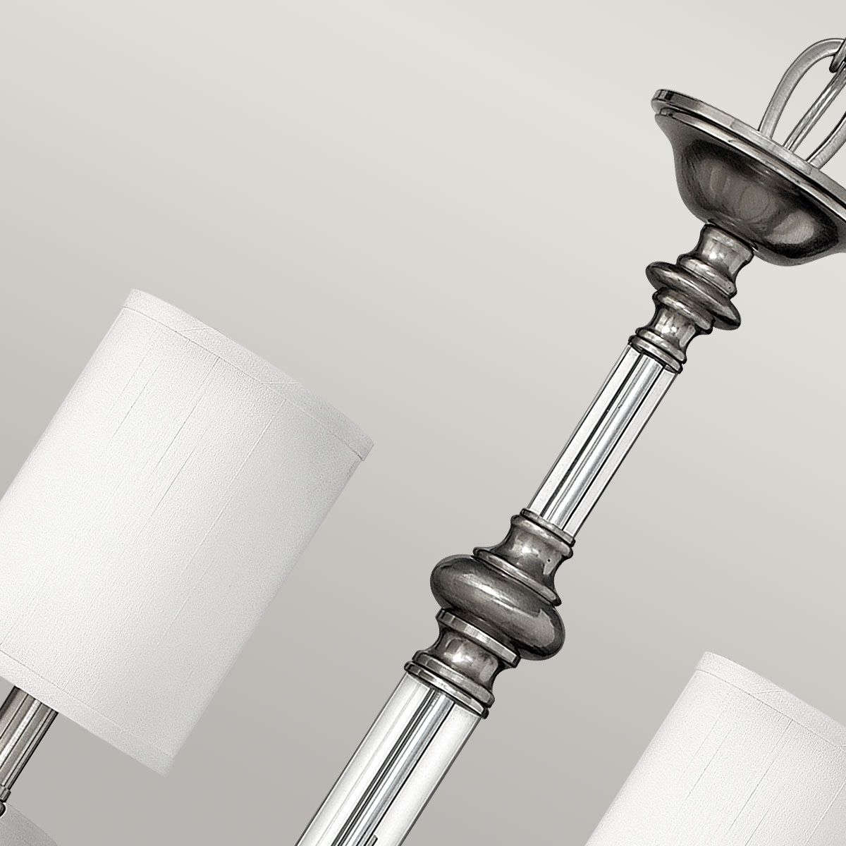 Hinkley Sussex 9 Light Chandelier - Brushed Nickel