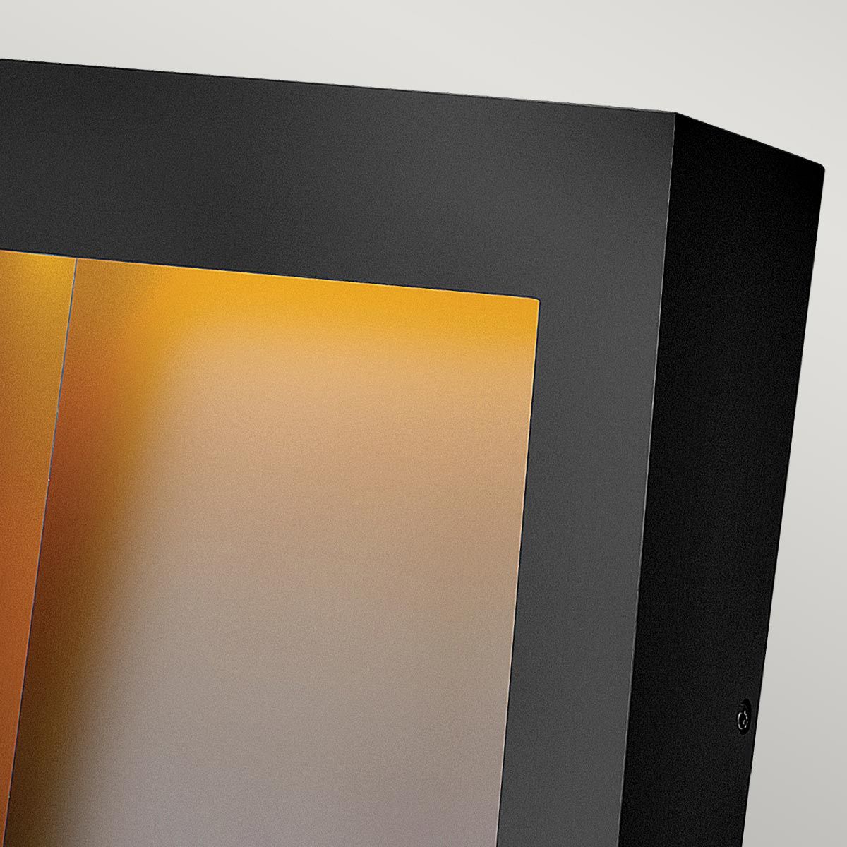 Hinkley Taper LED Wall Lantern 610mm - Textured Black