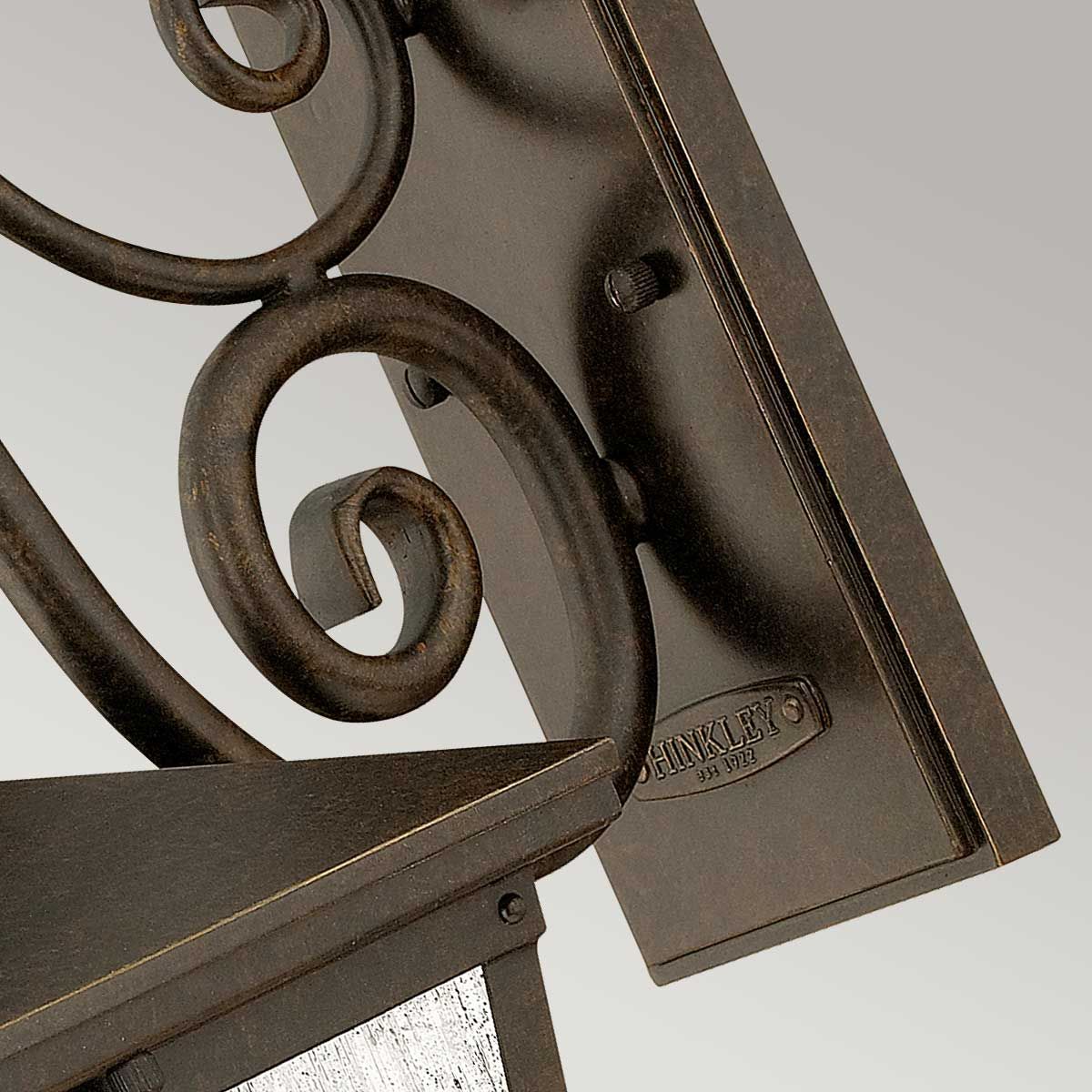 Hinkley Trellis 3 Light Medium Wall Lantern - Regency Bronze