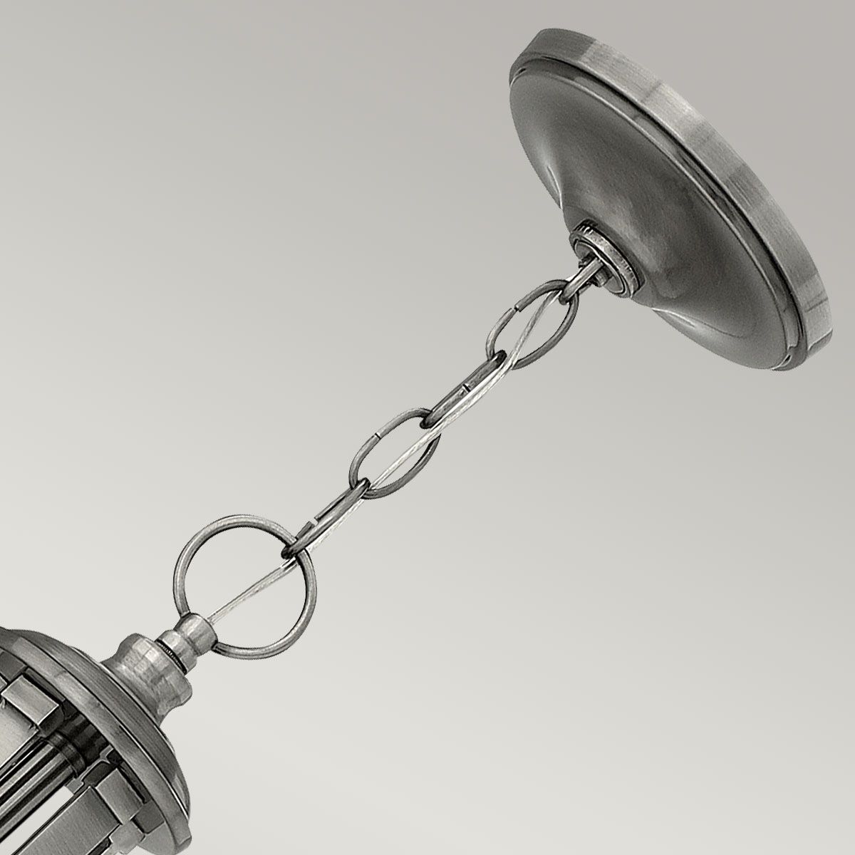Hinkley Truman 5 Light Chandelier - Antique Nickel