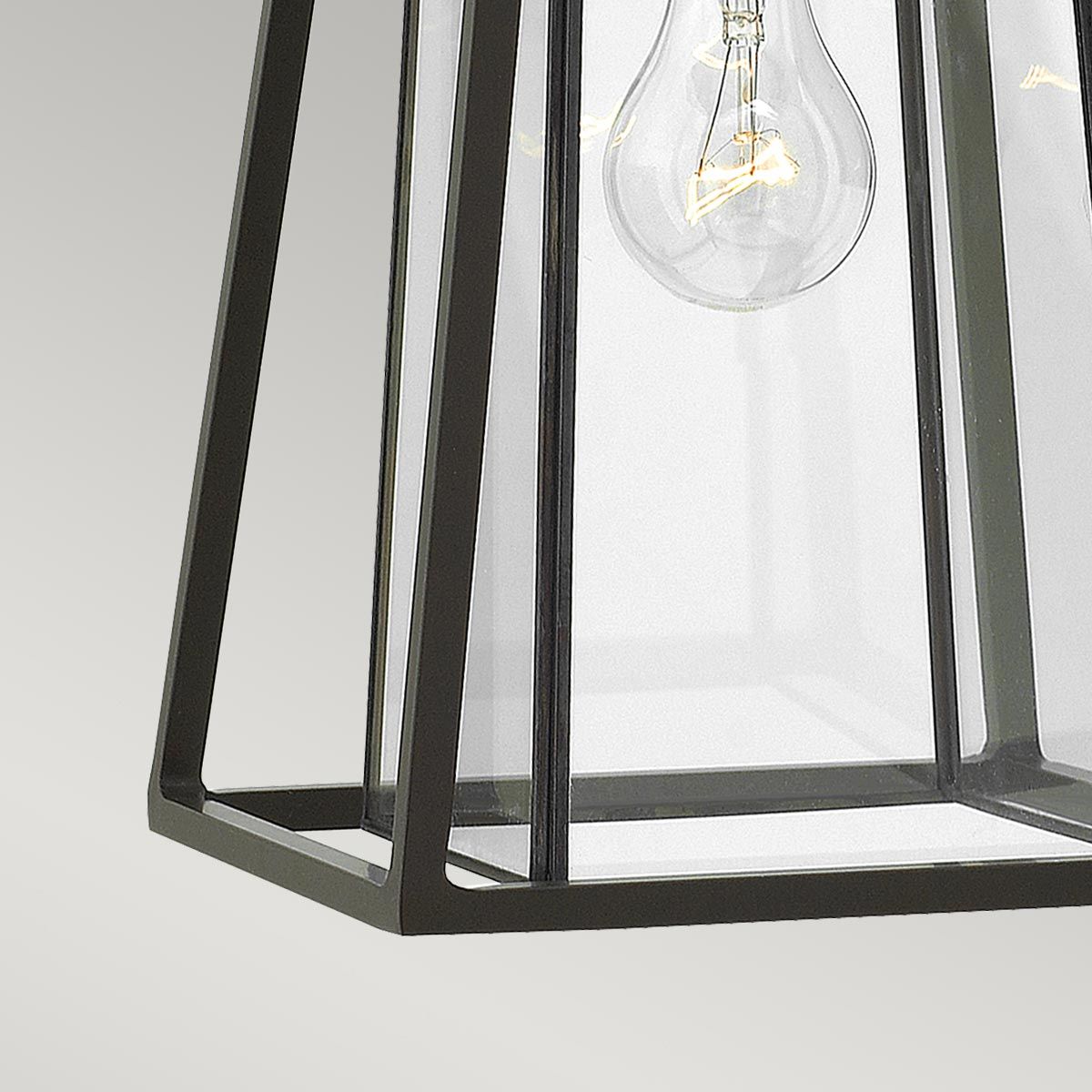 Hinkley Walker Single Medium Wall Lantern - Buckeye Bronze