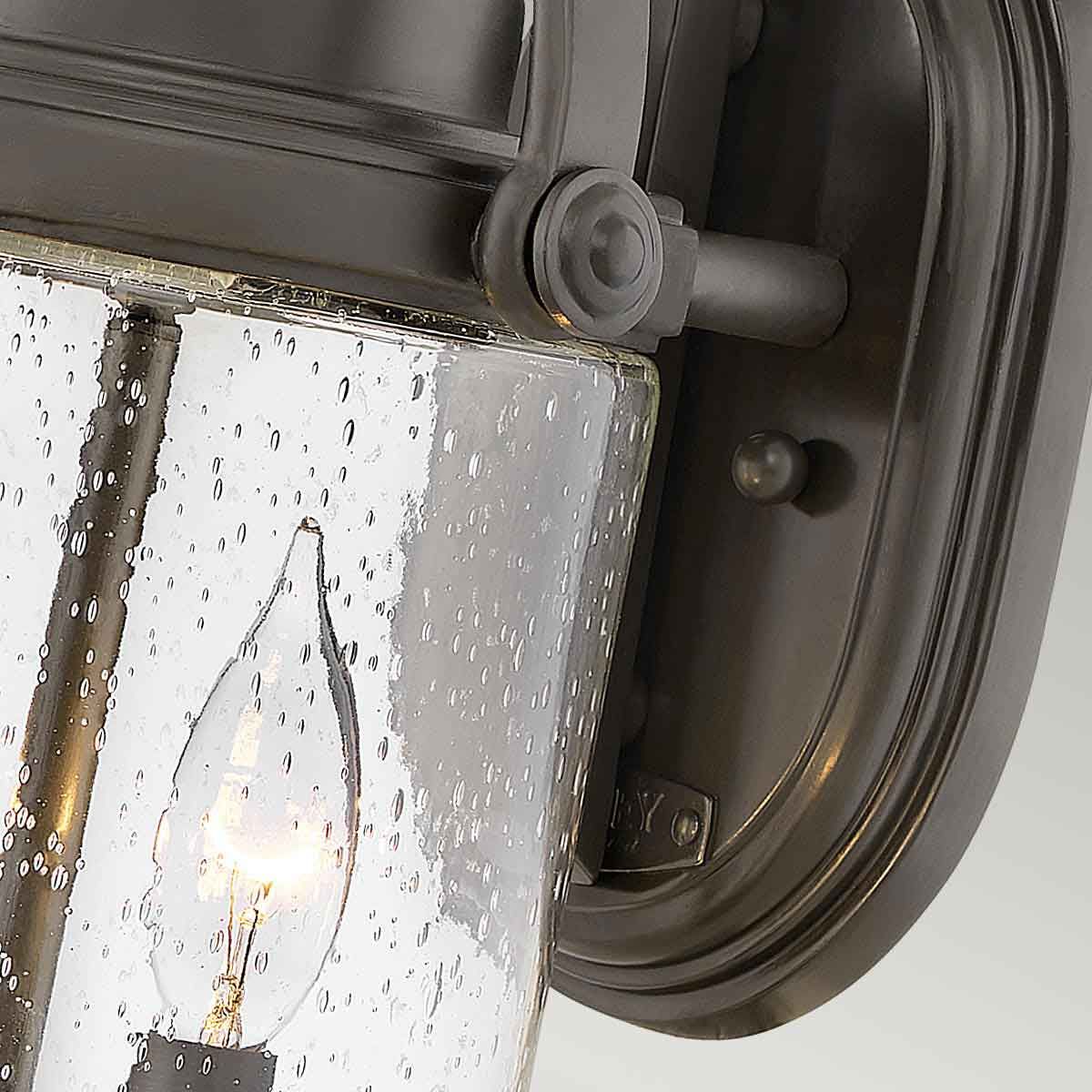 Hinkley Willoughby 2 Light Wall Lantern - Oil Rubbed Bronze
