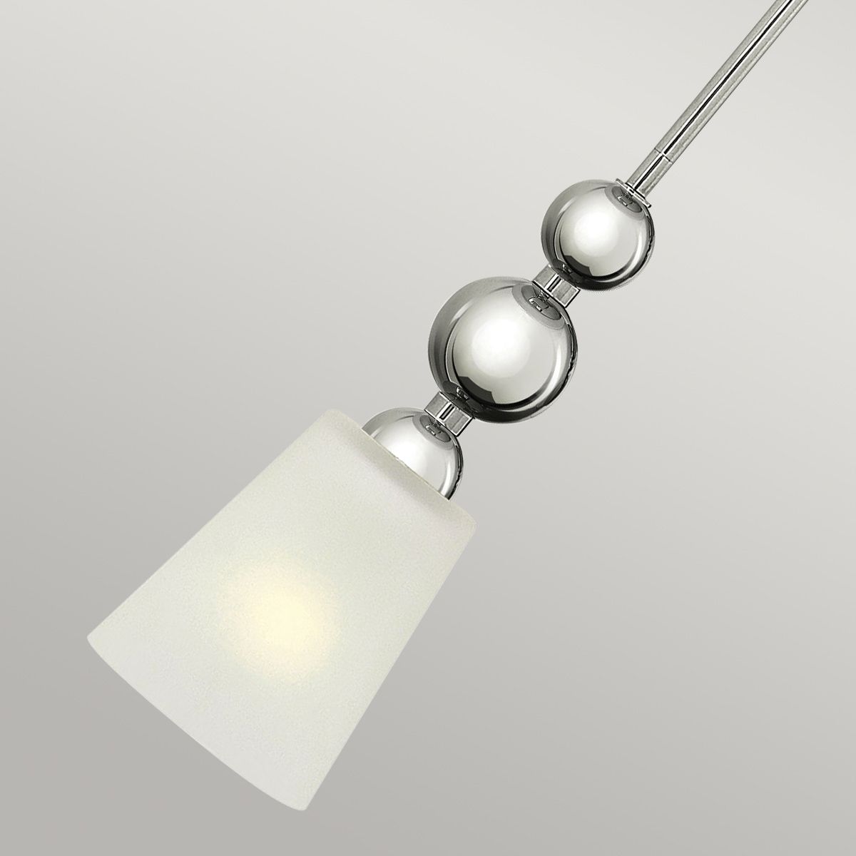 Hinkley Zelda Single Mini Pendant - Polished Nickel