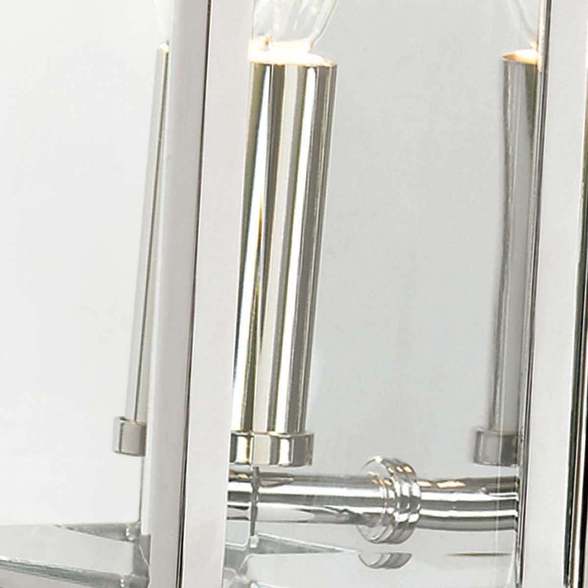 Elstead Holborn Single Small Half Lantern - Polished Chrome
