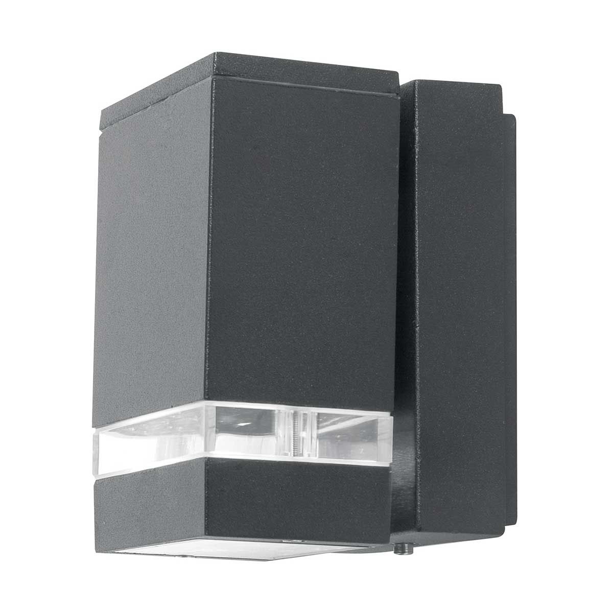 Elstead Jannik 2 Light LED Wall Light - Dark Grey