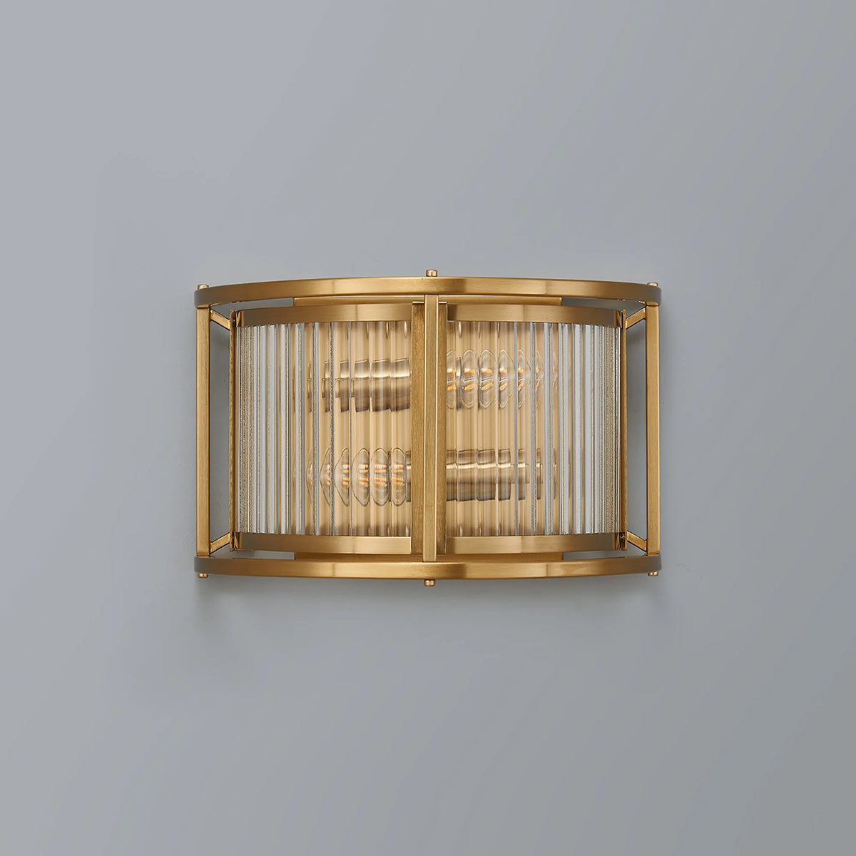 Fabula Jennifer Wall Light – 28 cm – Brass & Clear Glass