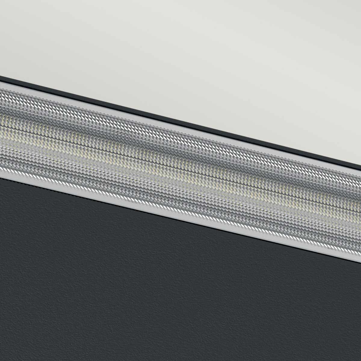 Elstead Jens Medium LED Up & Down Wall Light - Black