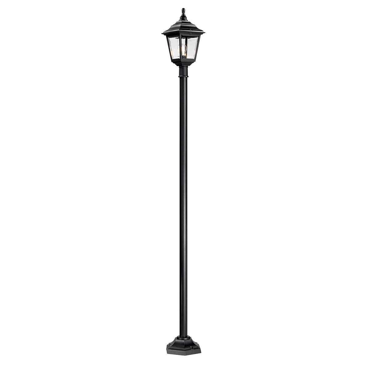Elstead Kerry Single Lamp Post - Black