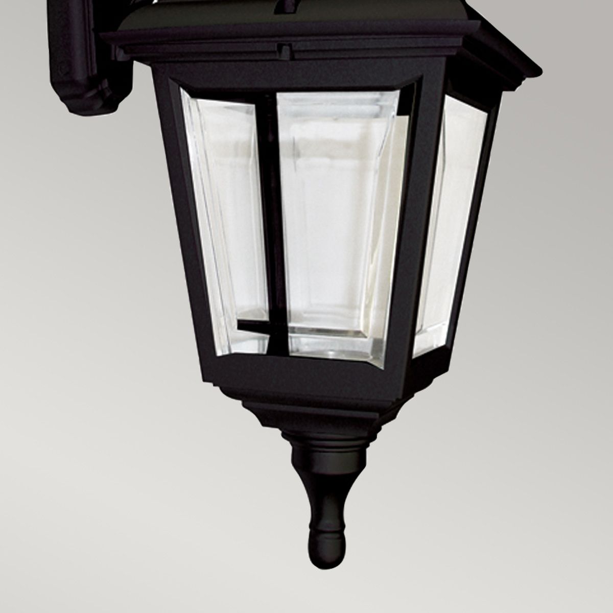 Elstead Kerry Single Wall Lantern - Black