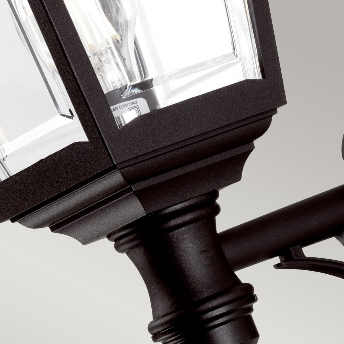 Elstead Kerry Single Wall Lantern - Black