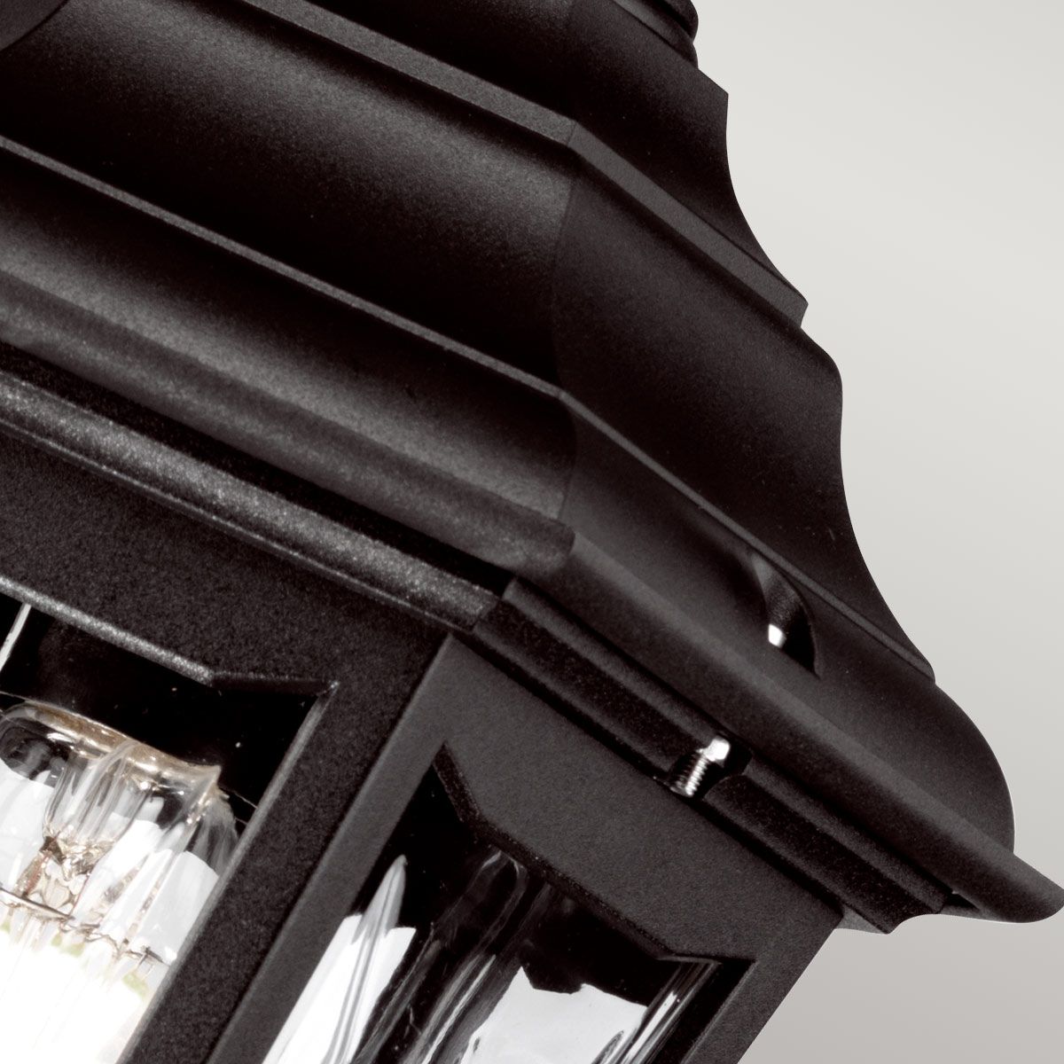 Elstead Kinsale Single Chain Lantern - Black