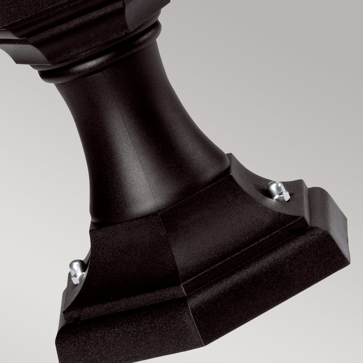 Elstead Kinsale Single Pedestal/Porch Lantern - Black