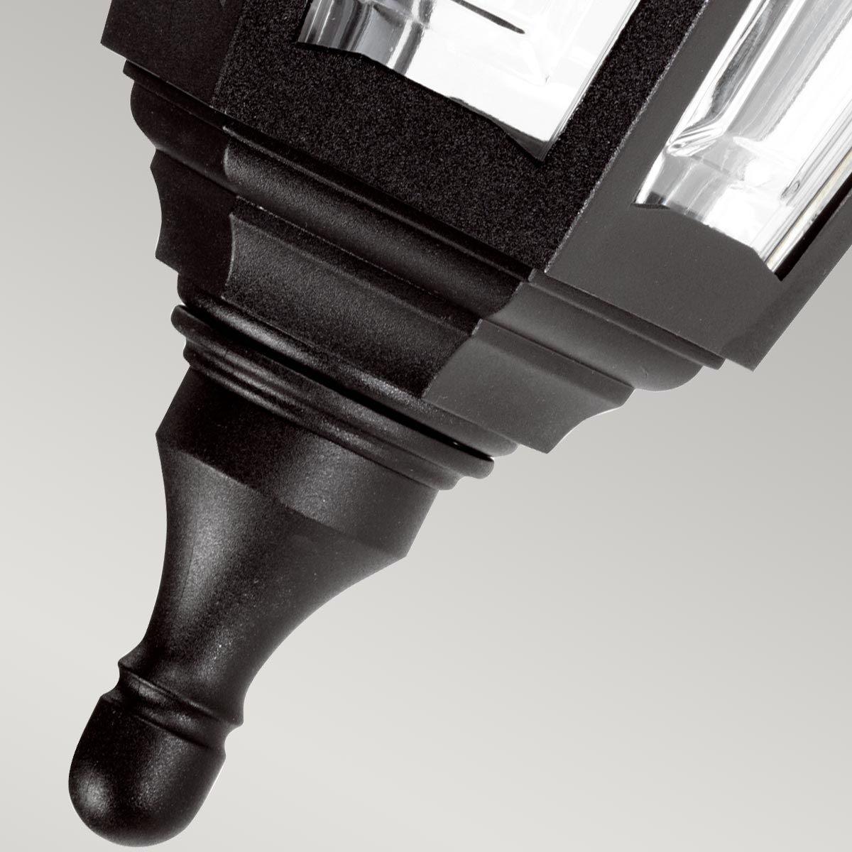 Elstead Kinsale Single Wall Lantern - Black