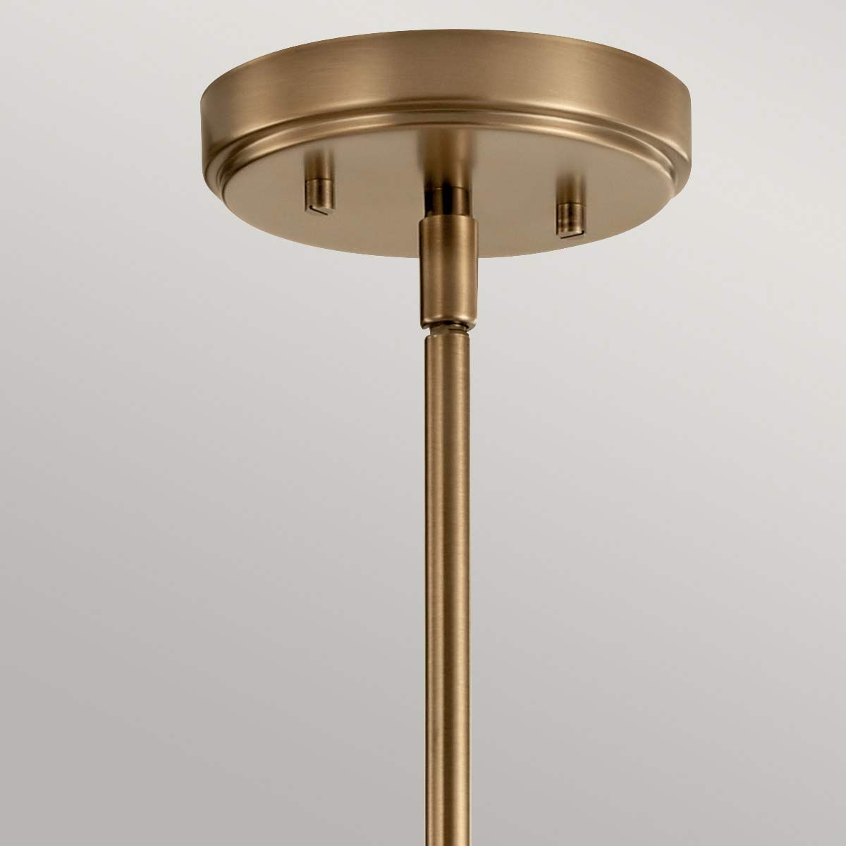 Kichler Aivian 3 Light Chandelier - Weathered Brass