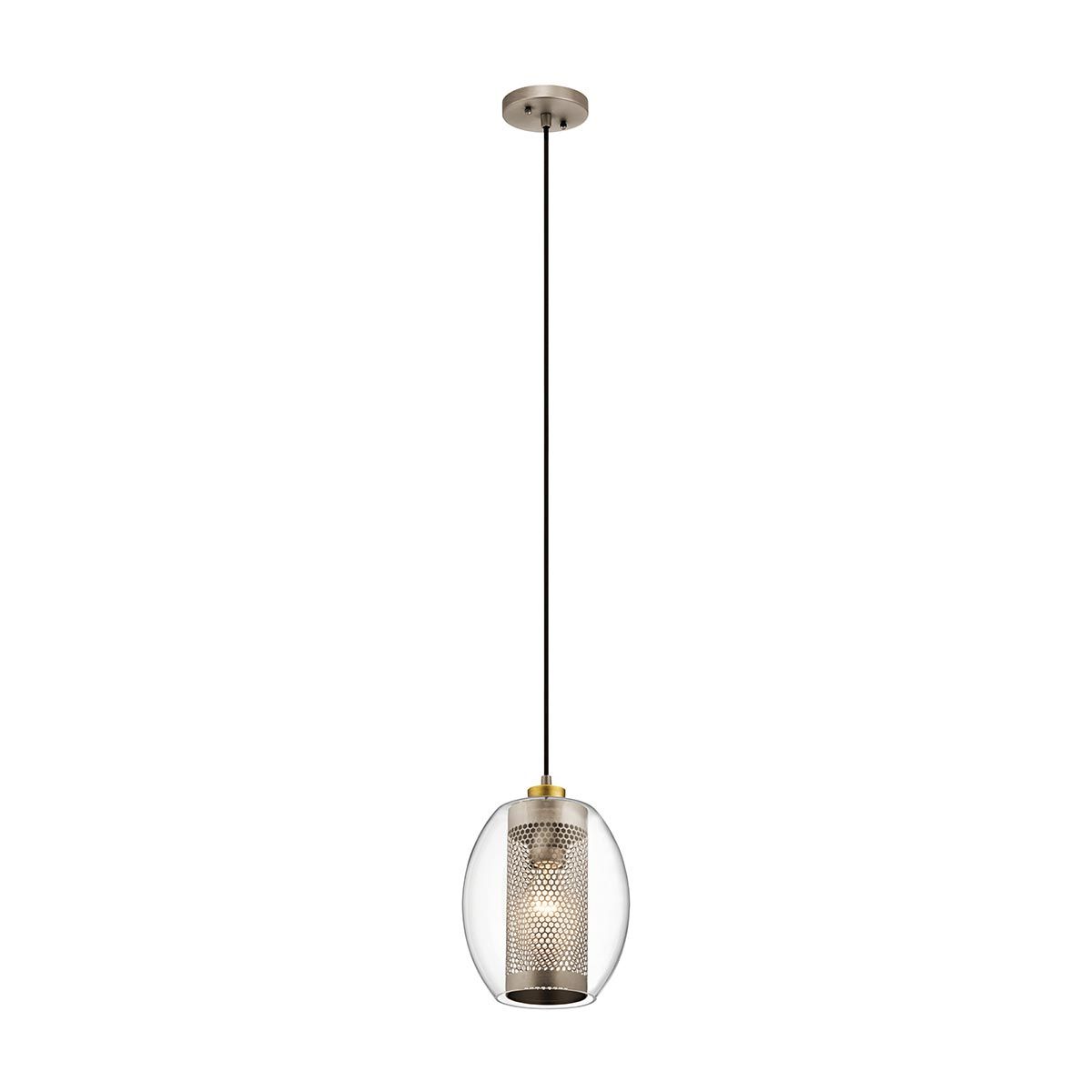 Kichler Asher Single Mini Pendant - Antique Pewter