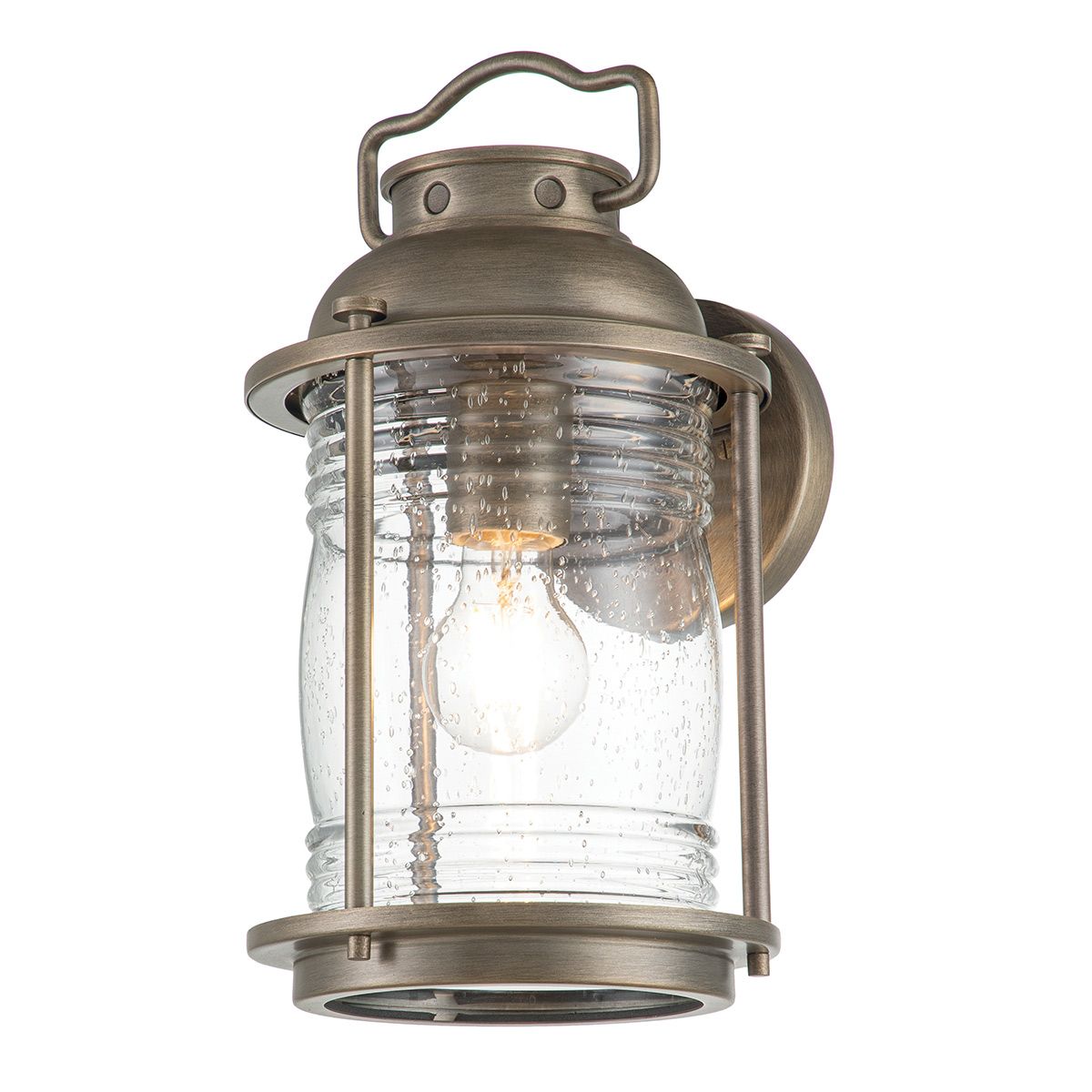 Kichler Ashland Bay Single Medium Wall Lantern - Burnished Bronze
