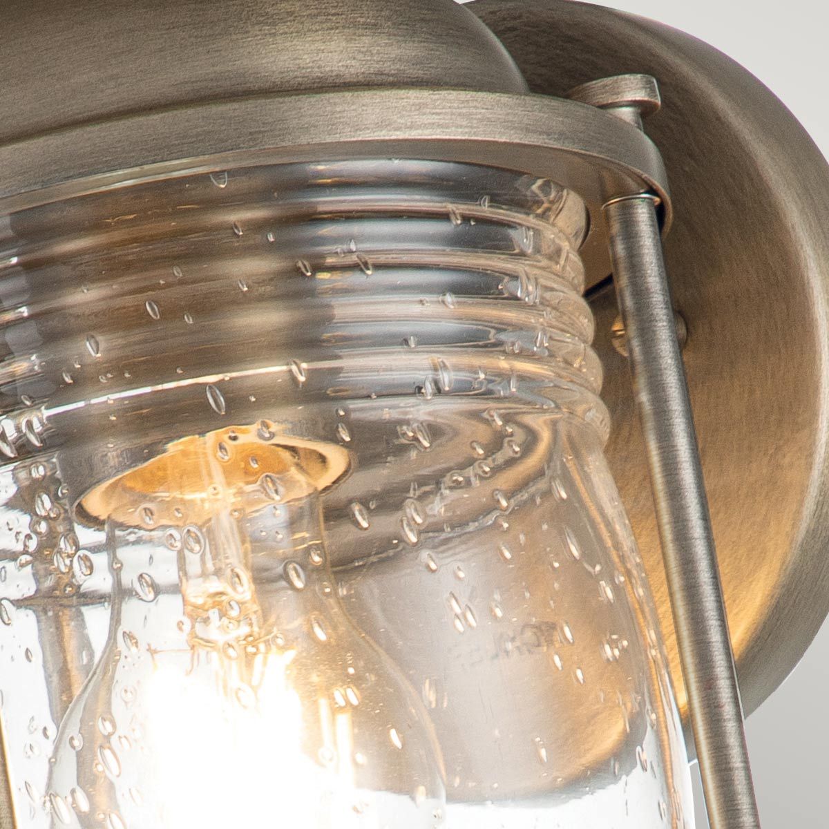 Kichler Ashland Bay Single Small Wall Lantern - Burnished Bronze