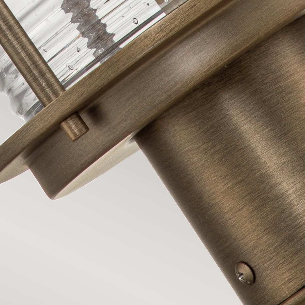 Kichler Ashland Bay Single Medium Pedestal Lantern - Burnished Bronze