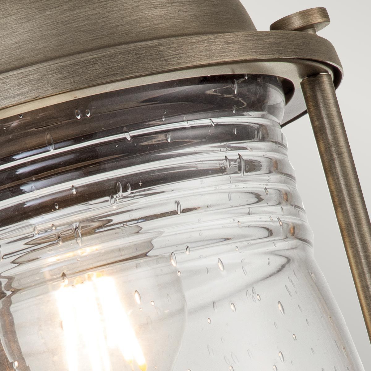 Kichler Ashland Bay Single Medium Pedestal Lantern - Burnished Bronze