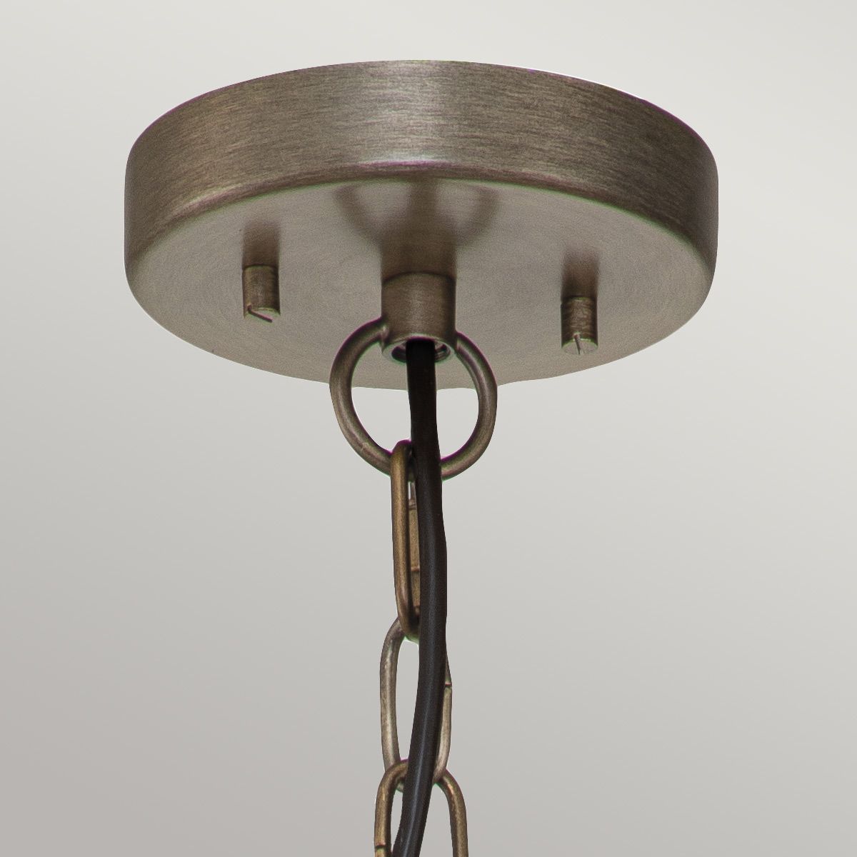 Kichler Ashland Bay Single Small Chain Lantern - Burnished Bronze