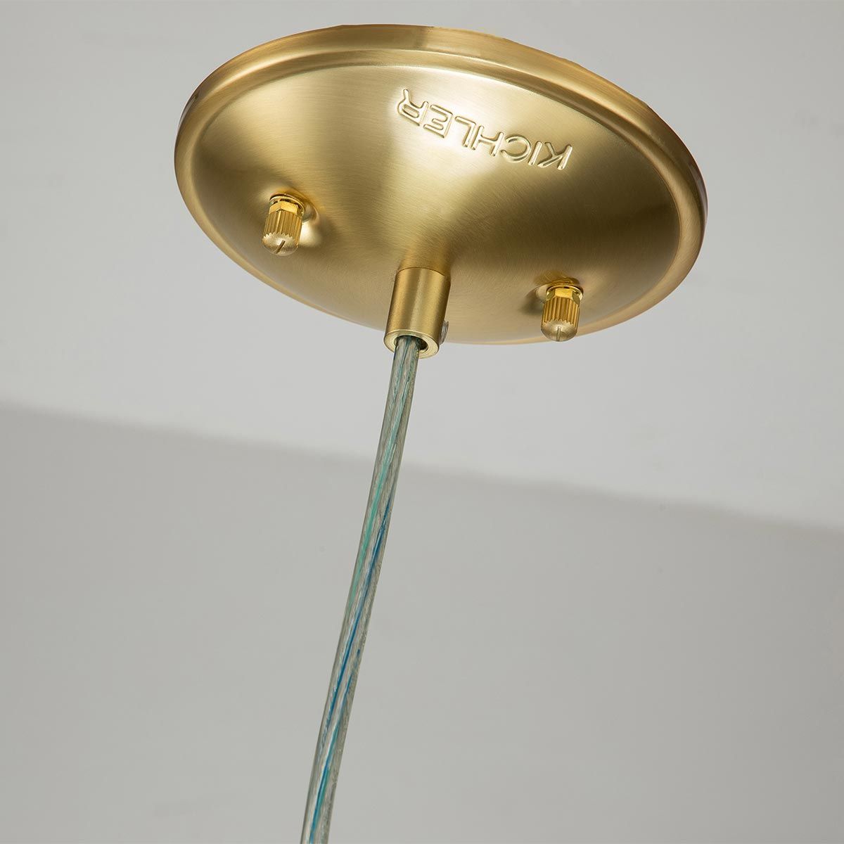 Kichler Brinley Single Mini Pendant - Brushed Brass