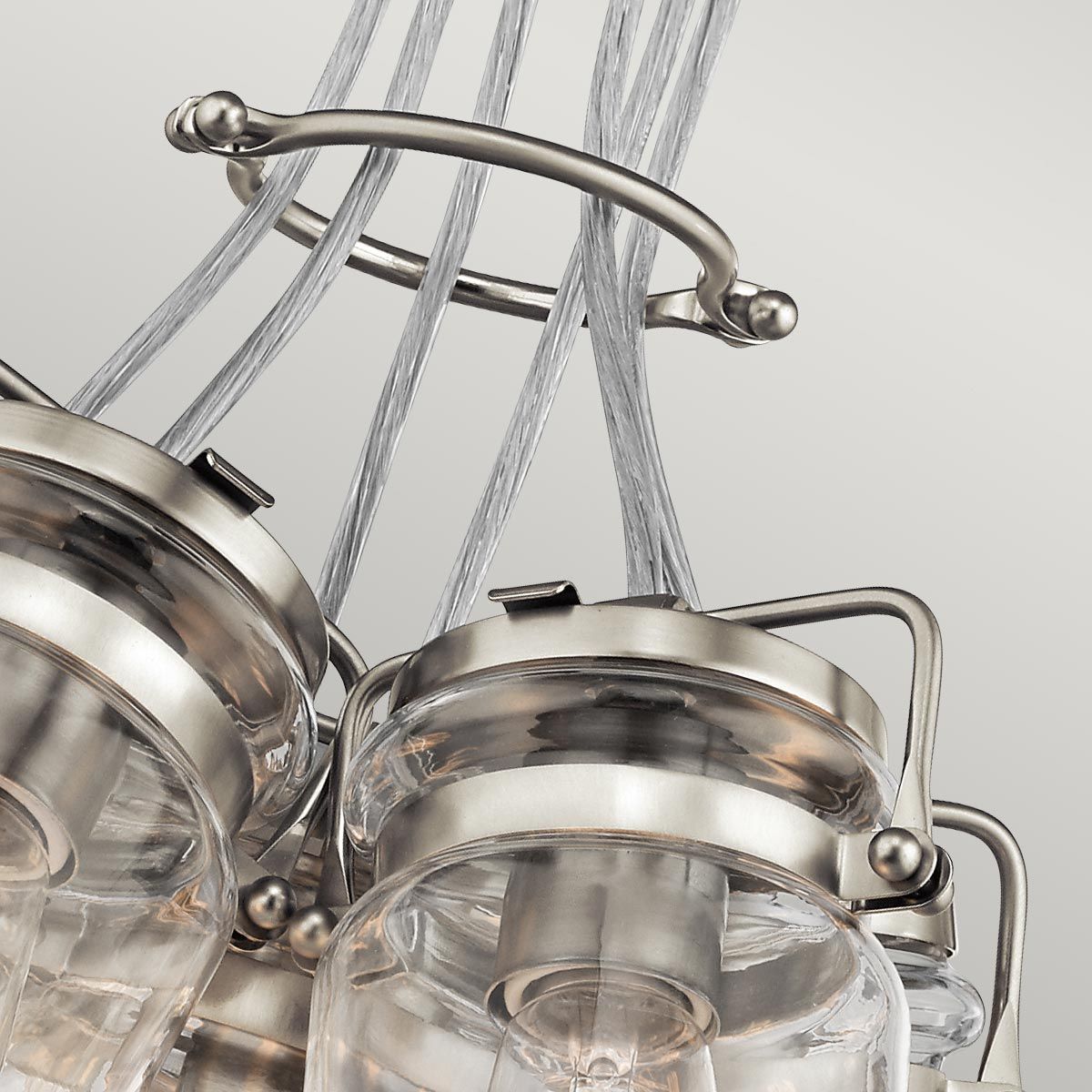 Kichler Brinley 6 Light Pendant - Brushed Nickel