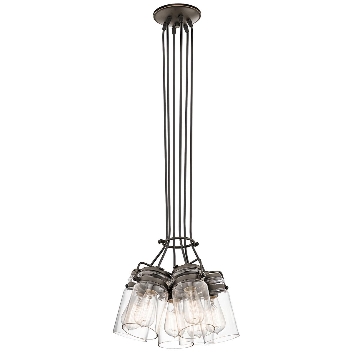 Kichler Brinley 6 Light Pendant - Olde Bronze