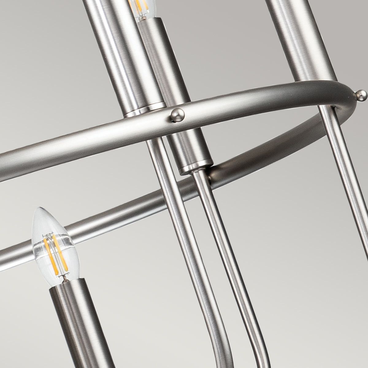 Kichler Capitol Hill 12 Light Chandelier - Brushed Nickel