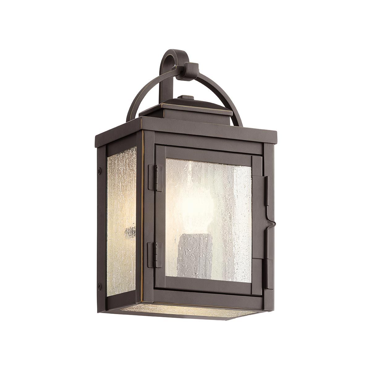 Kichler Carlson Single Wall Lantern - Rubbed Bronze