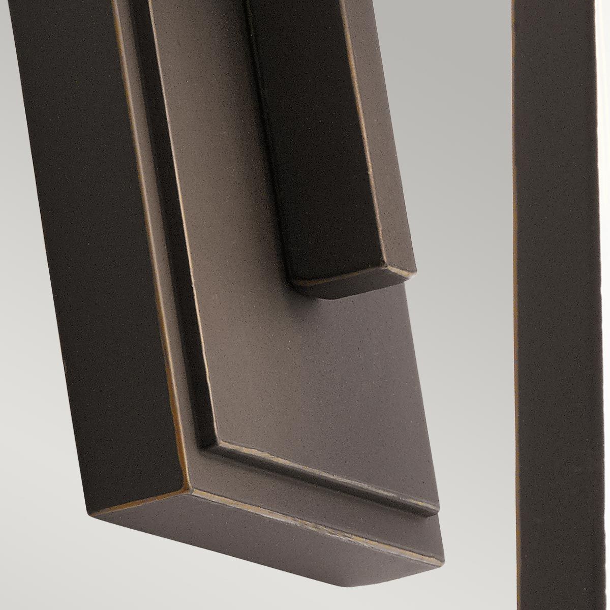 Kichler Delison Single Small Wall Lantern - Rubbed Bronze